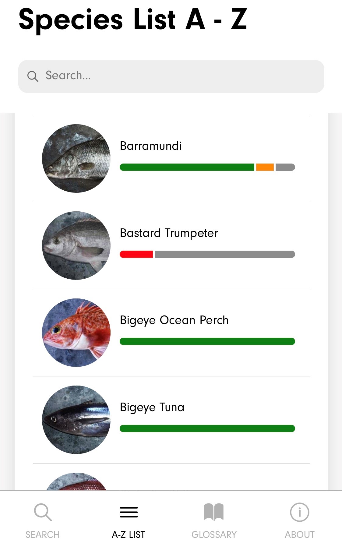 app screengrab